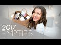 2017 Empties! Products I've Used Up | Ingrid Nilsen