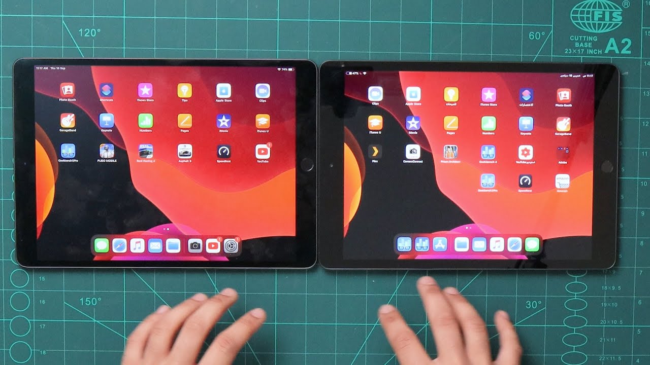 ipad 7 vs ipad air 3rd Gen ايباد 7 ضد ايباد اير الجيل الثالث YouTube