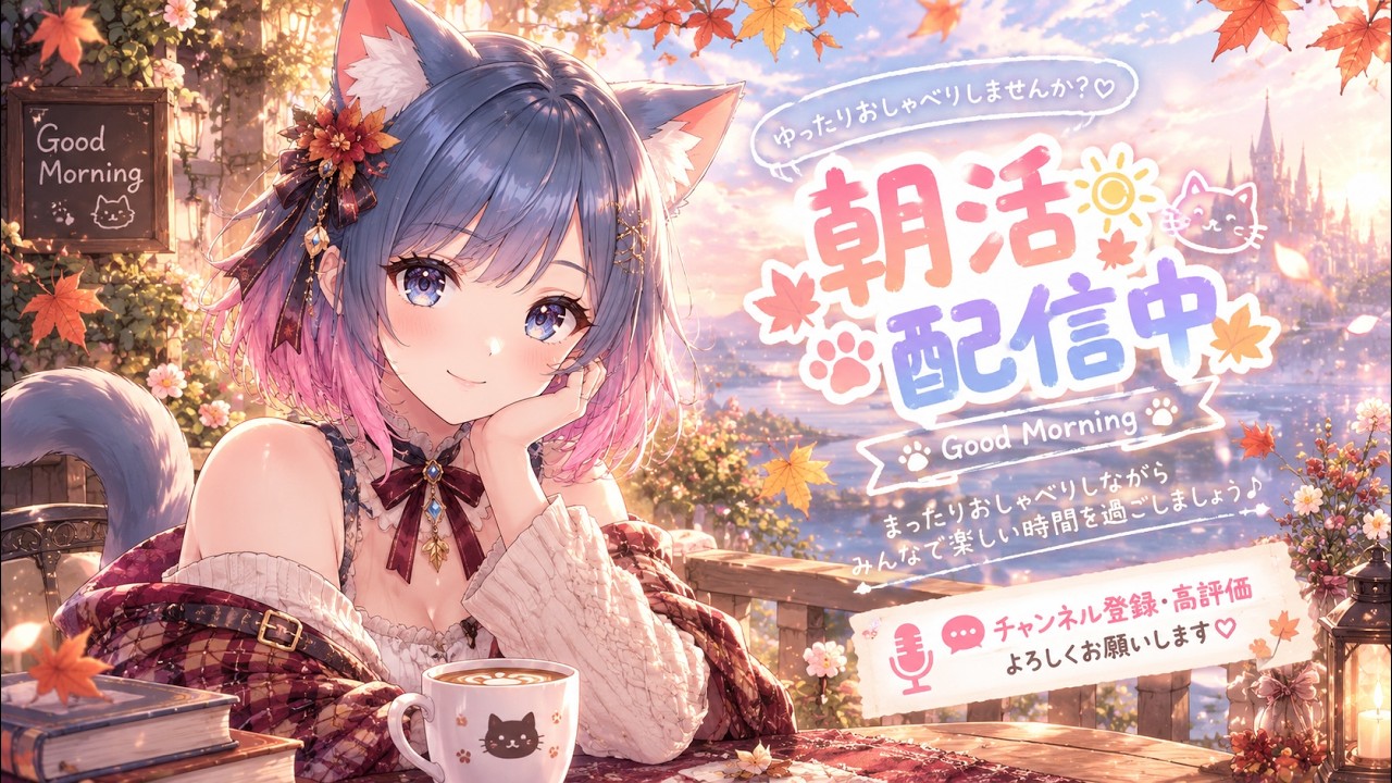 【#雑談/#朝活】水曜!朝!って話【#新人vtuber】