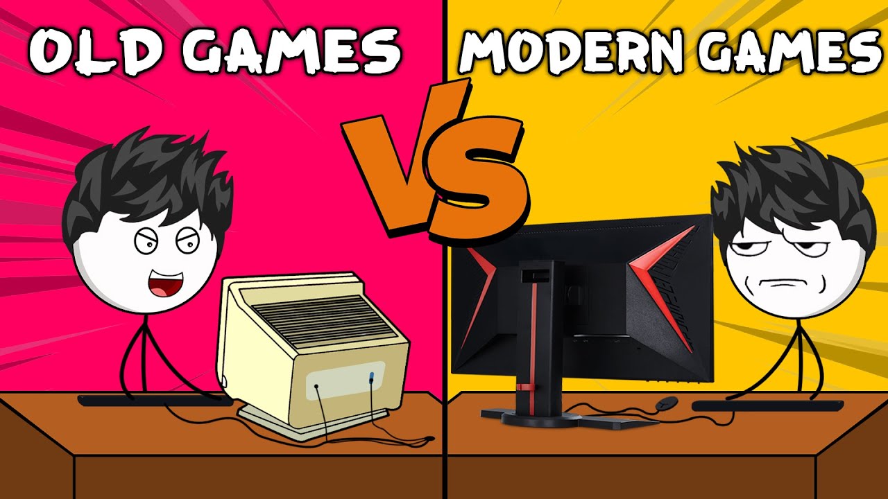 Old Games Vs Modern Games Which Ones Are Better QNewsHub Old Games Vs Modern Games Which Ones Are Better QNewsHub