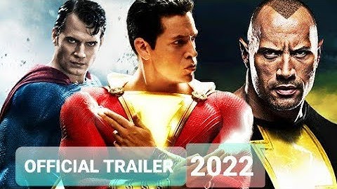 Shazam 2 Age of Black Adam (2022)Trailer teaser concept - zachary Levi , Dwayne Johnson