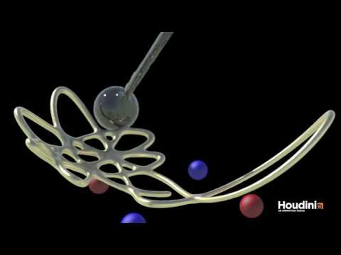 Chaotic Magnetic Pendulum in Houdini