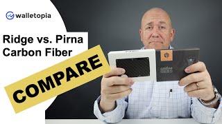 Tear down and comparison of the Ridge and Pirna Carbon Fiber wallets