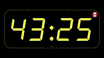 51 MINUTE - TIMER & ALARM - Full HD - COUNTDOWN