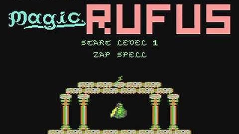 Commodore 64: Magic Rufus game ending by Alternative Software