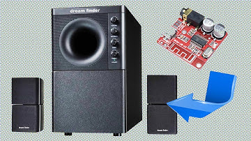 Convert Old Speaker to Bluetooth Home Theatre | Upgrade Your Home Stereo with Bluetooth Kit | Dream