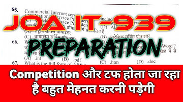 Hpssc JOA IT 939 Preparation II Imp. questions JOA IT 939