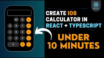 Build an IPhone iOS Calculator in Under 10 Minutes with React and TypeScript! | React Tutorials