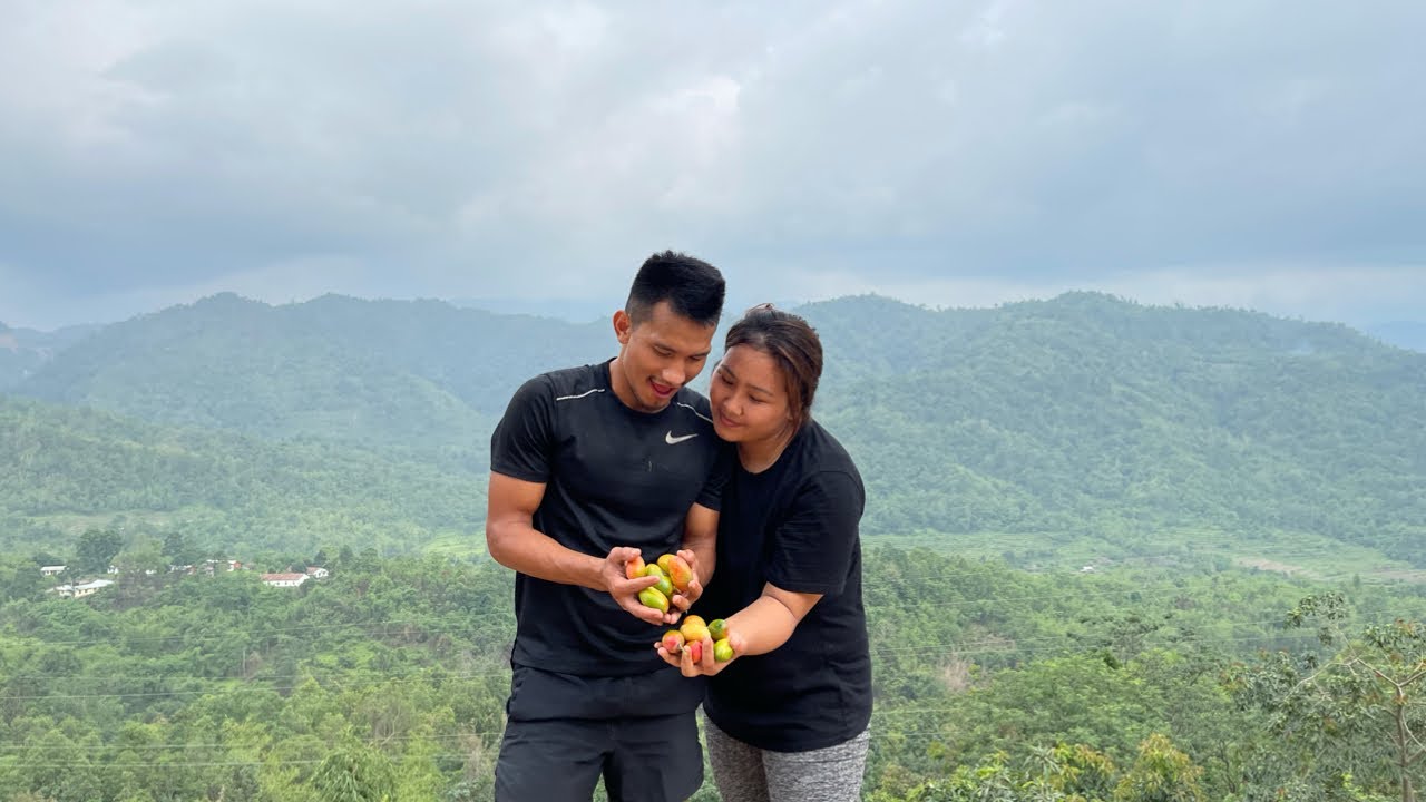 With My Love ❤️ || Hunting Wild Mangoes 🥭 || North East India 🇮🇳