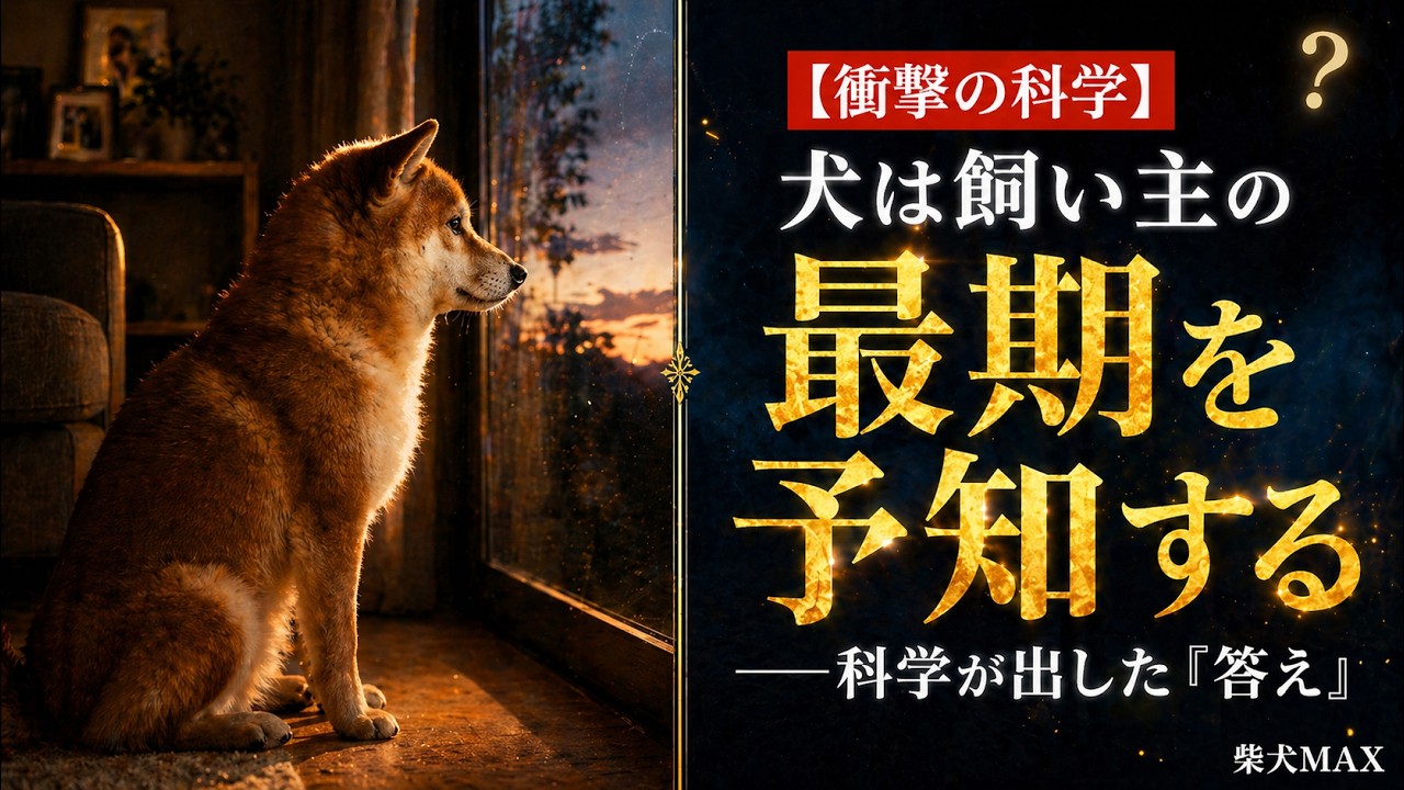 犬は飼い主の"死"を予知できる？科学が出した意外な答え