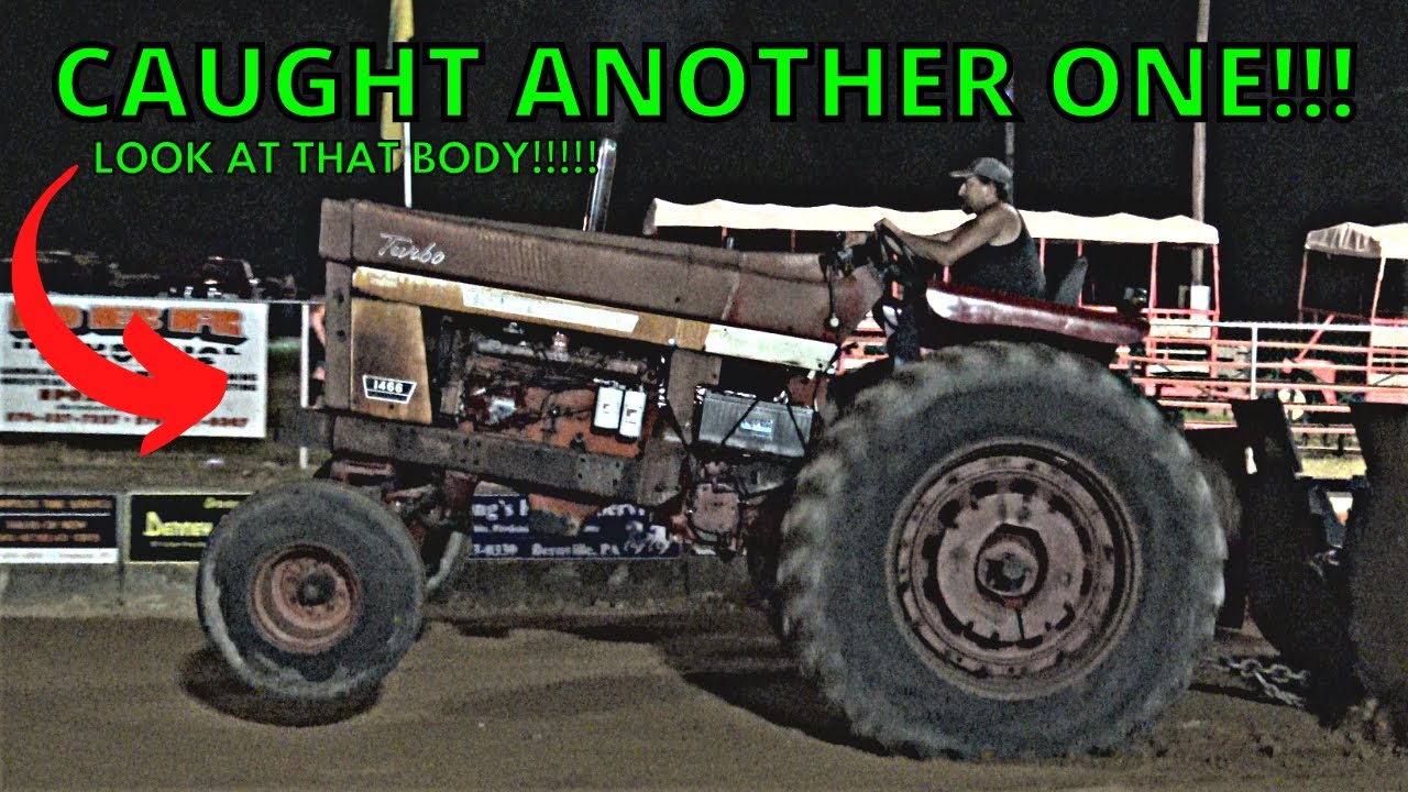 12500 Pound Farm Tractor Pulling, Turbo Tractor Pull, 8 MPH Farm Stock Tractor Pull At