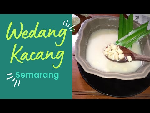 Resep Wedang Kacang Tanah Semarang