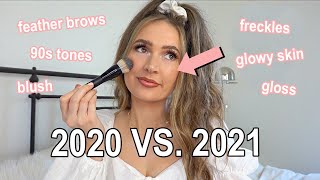 beauty trends for 2021   get ready with me!