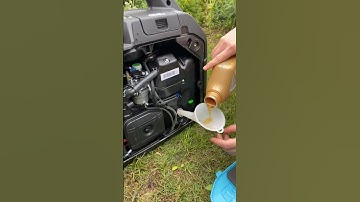 Add Oil#generator #addoil #oilshortage #oilalert #oilchange #invertergenerator
