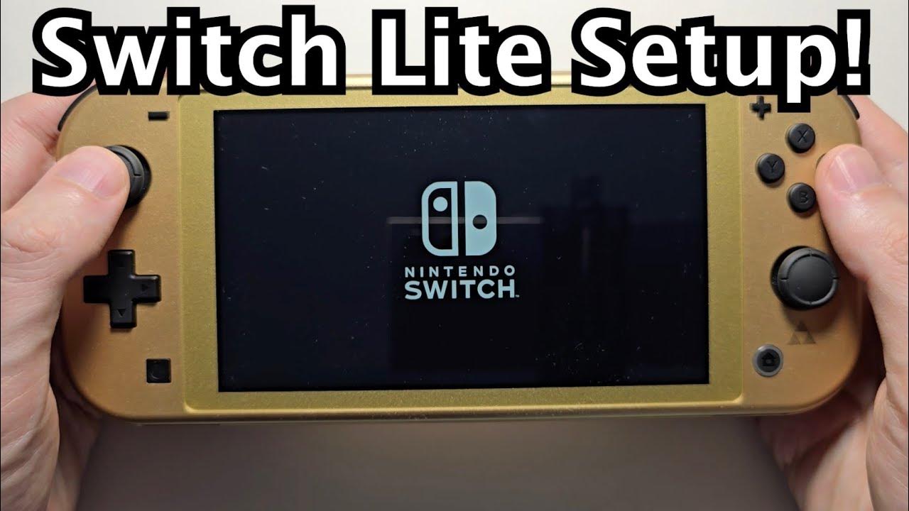 Nintendo Switch Lite How to Use & Set Up! YouTube