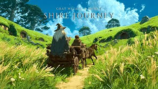 Gray Wizard & Hobbit - Medieval Music for Focus and Calm | Shire Journey