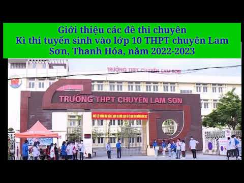 Video Danh sách học sinh trúng tuyển và các đề thi vào lớp... - YouTube