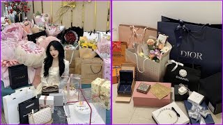 Aesthetic Luxury Unboxing 🎀 | Dior , Channel , Louis Vuitton, Gucci , Prada | Unpacking✨