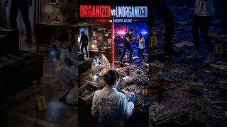 Organized vs Unorganized Crime Scene #crimescene #forensics #forensicscience #organisedcrime #crime