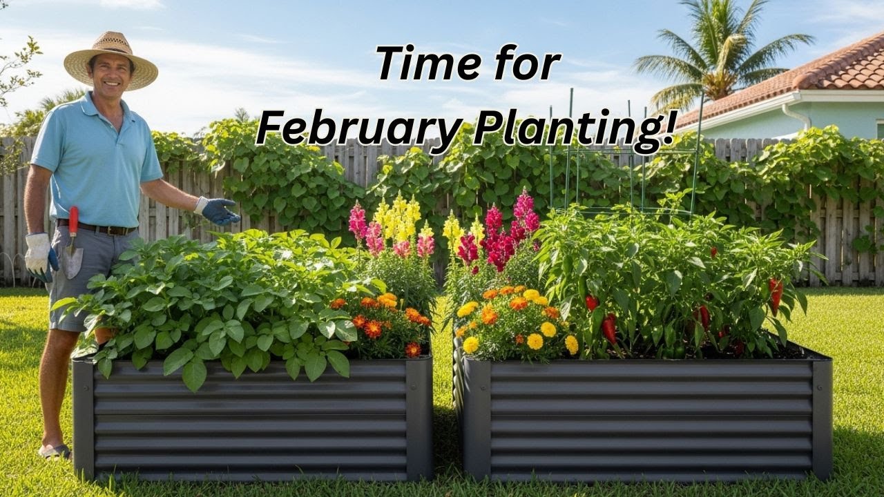 What to Plant in Zone 9 in February (Veggies + Flowers)