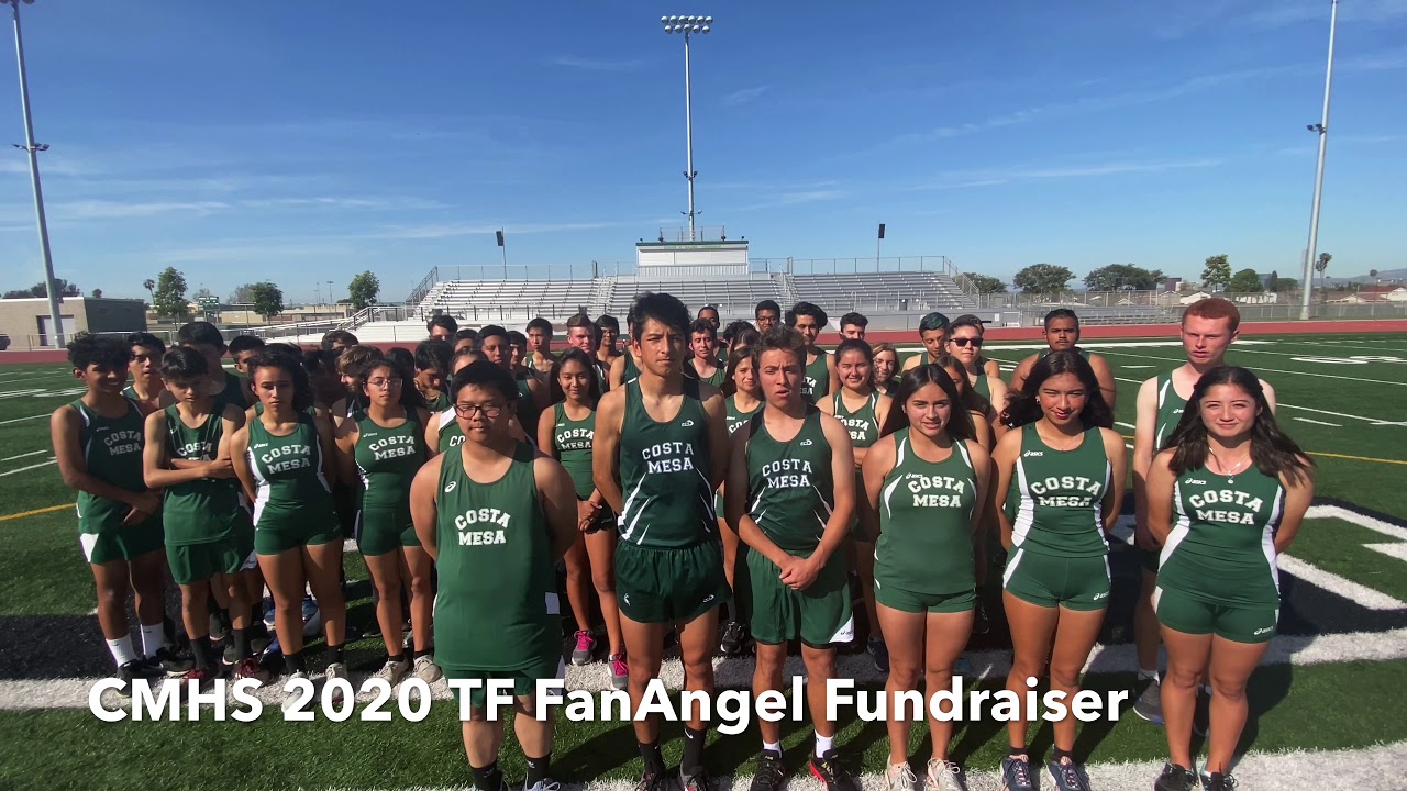 2020 Costa Mesa High School Track Field FanAngel Fundraiser YouTube