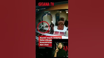Bapak Sedang Shalat Dikagetkan Dengan Jatuh nya Sosok lelaki Dari atas Masjid #paranormalactivity