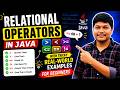 Relational Operators in Java with Tricky Real-World Examples for Beginners