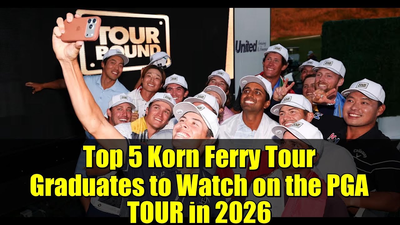 Top 5 Korn Ferry Tour Graduates to Watch on the PGA TOUR in 2026 | Golf ...