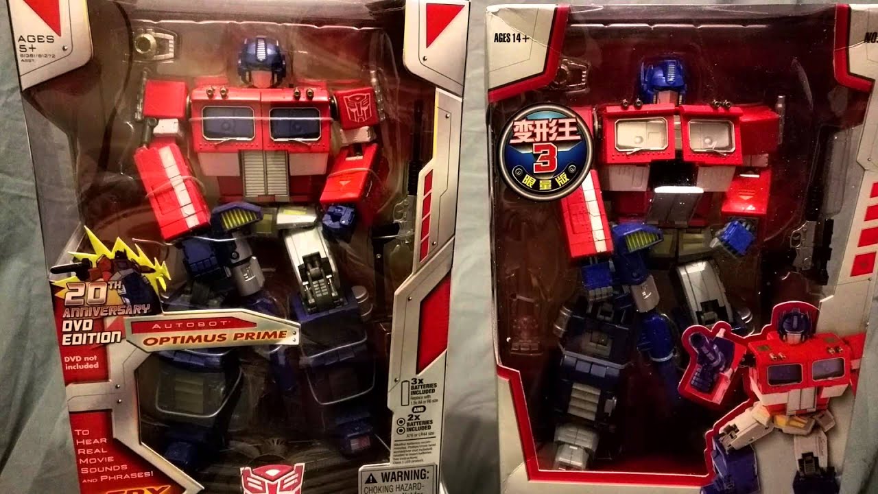 Transformers Masterpiece Optimus Prime Mp 01 Dvd Ko Variants Youtube