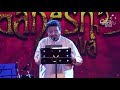 Dr.S.P.Balasubramanyam singing "Ee Paada Punya Paada" at 56th Bengaluru Ganesha  Utsava, 2018