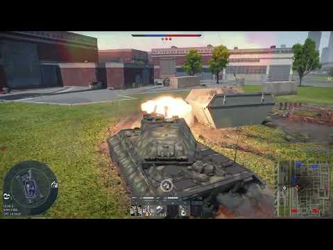 A normal day of German tank