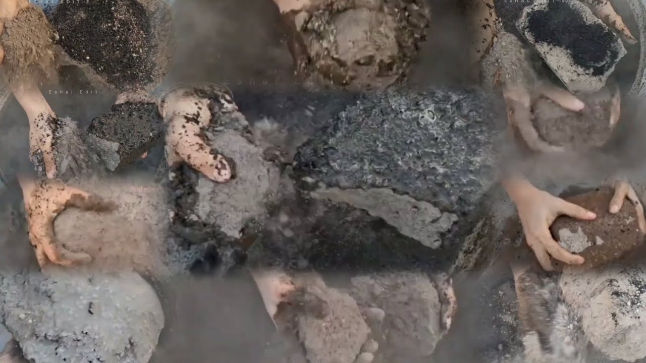 Extremely dusty😷gritty chrchol water crumbling🤤