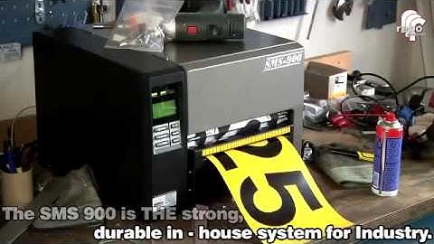 SMS-900 Pro Sign & Label System