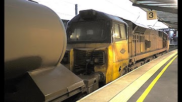 Colas Rail Class 70s Nos. 70809 & 70806 on Cumbrian RHTT at Carlisle - 6th Nov 2025