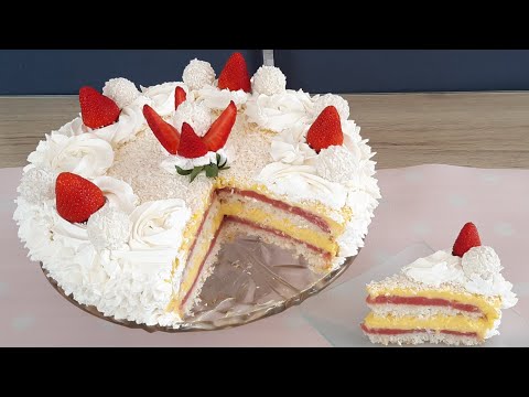 Video: Torta Od Jagoda Sa Kremom Od Skute