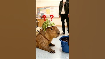 Capybara werd voor de gek gehouden door een klasgenoot... Het einde is onverwacht 😲