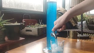 DIY Drink Dispenser from a Graduated Cylinder