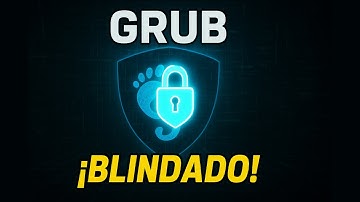 Haz tu Linux INHACKEABLE 🛡️ Añade Contraseña a GRUB (Sobre Disco Cifrado)