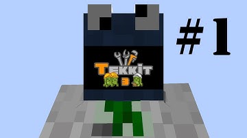 Minecraft: Tekkit - Gameplay w/Commentary Part 1 "Brownie Factory"