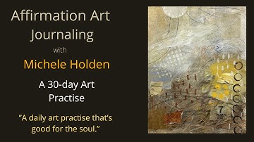 #artjournaling Techniques & Process for Affirmation Journaling Page #15 - Everything I need comes…