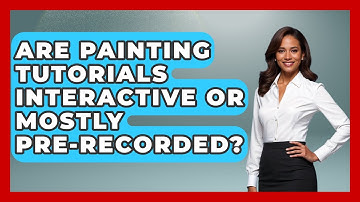 Are Painting Tutorials Interactive or Mostly Pre-Recorded? | The Virtual Art Desk News