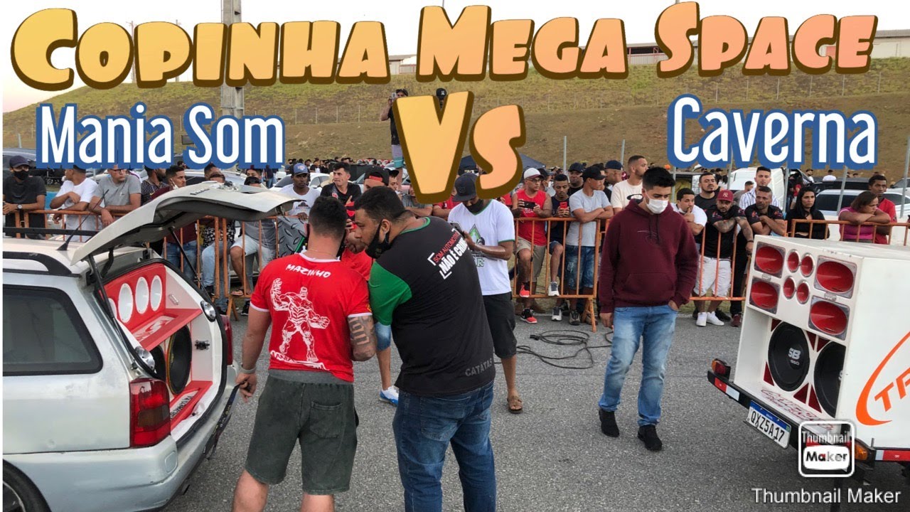 Racha de som no Mega Space 2021 (Mania Som vs Caverna Heavy Sound)