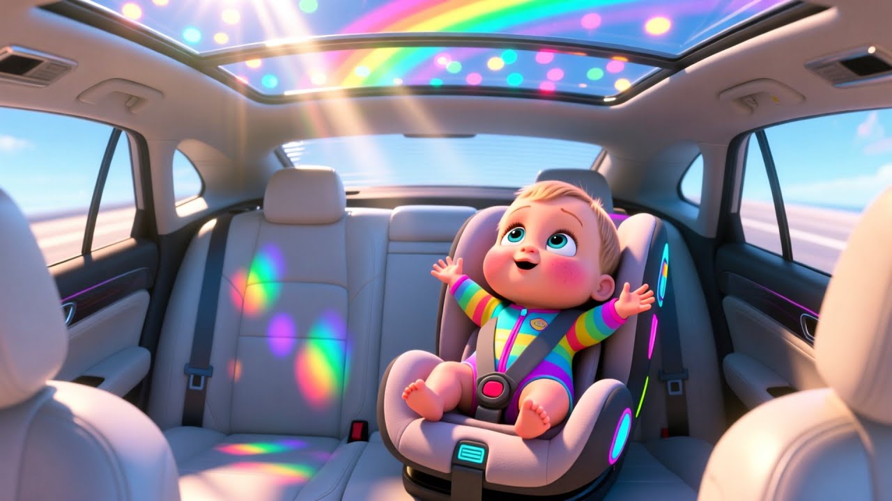 Wroom Wroom Car Ride 🚗💨🍼 | Kids Fantasy Song | Learn Numbers and Happy Routines