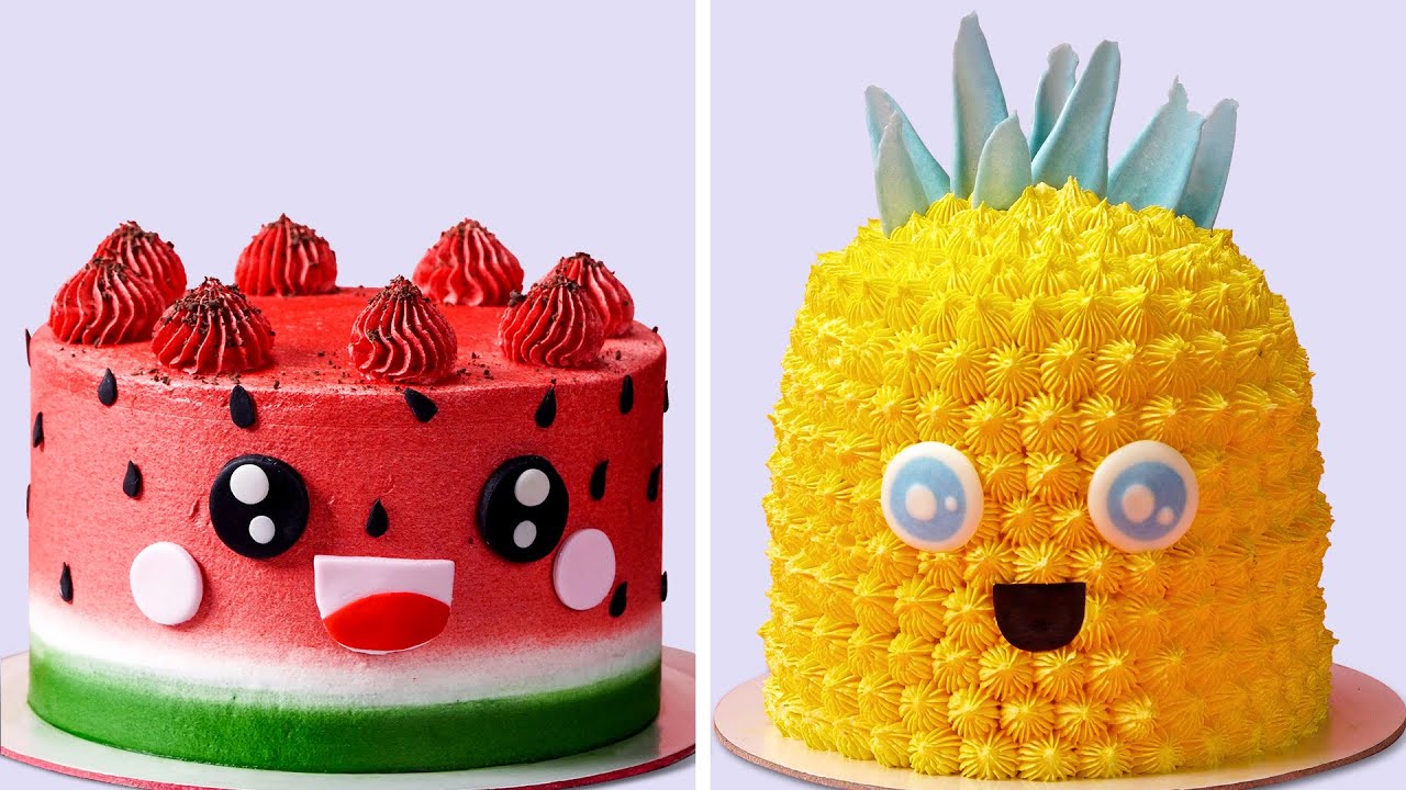 1 Hour Relaxing ⏰ 1000+ So Tasty Cake Decorating Ideas For Everyone 🍓🍋