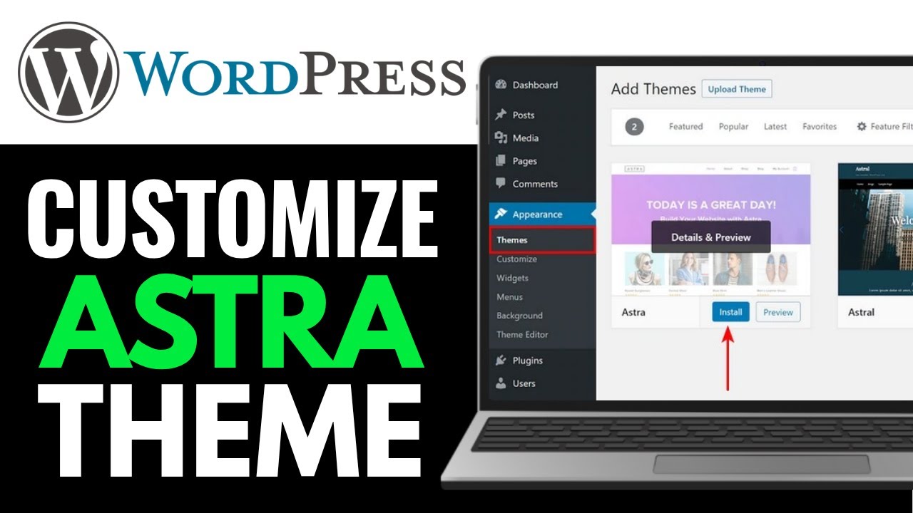 How to Customize Astra Theme in WordPress 2025 (QUICK & EASY) - YouTube