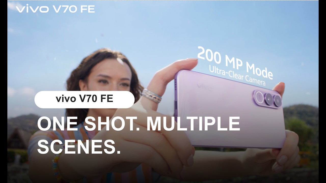 vivo V70 FE | ONE SHOT. MULTIPLE SCENES.