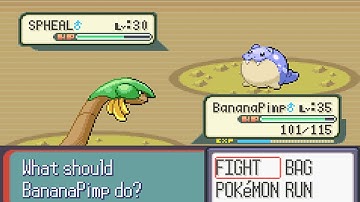 Pokemon Sapphire Part 27: Catching Spheal