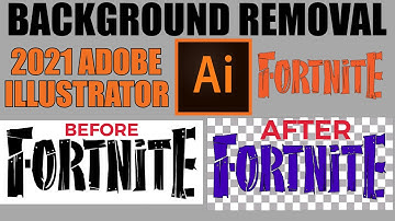 Background Removal ADOBE ILLUSTRATOR 2021
