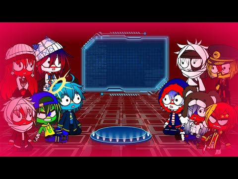 | Países react YTPBT - chaves luta contra kiko para ver se no ceu tem pao | Countryhumans | Gacha |