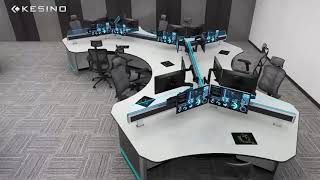 Control Room Console Shows How Humanity Is Reflected In Technology